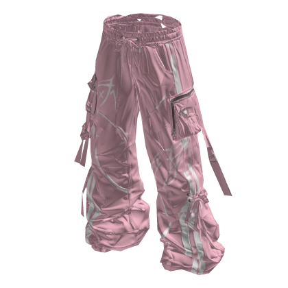 Pink Tribal Wide Pants