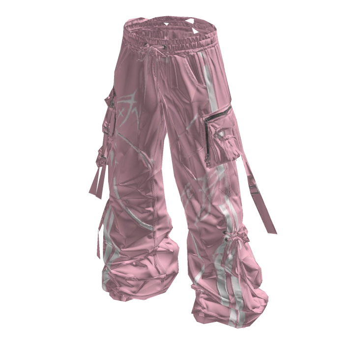Pink Tribal Wide Pants