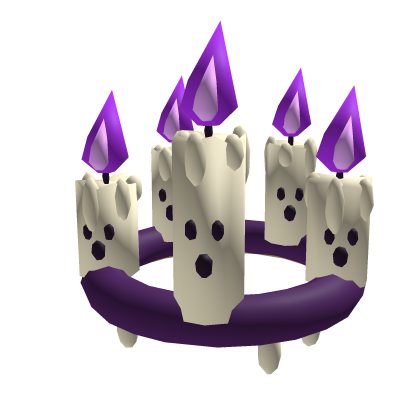 Haunted Ghost Candle Crown