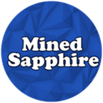 Mined Sapphire