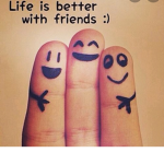 Let’s be friends and support each other