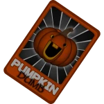 Pumpkin Dumb Trading Card