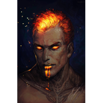 {-*blazing fire*-}