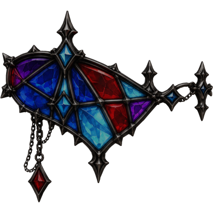 Gothic Stained Glass Eye Cover