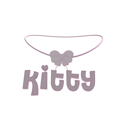♡ kawaii kitty necklace Roblox item