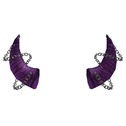 Purple Chained Horns