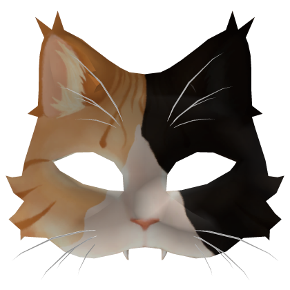 Calico Therian Cat Mask Roblox item