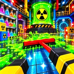 Clean the Nuclear Facility! ☢️ [NEW] icon