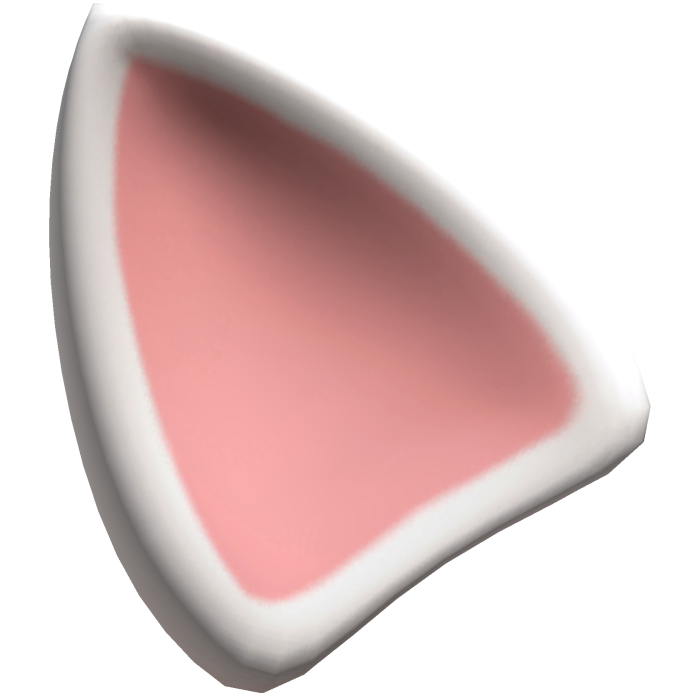 White Cat Ear (R)
