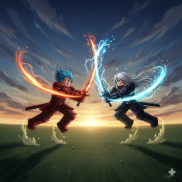 Sword Fight and Capture Time