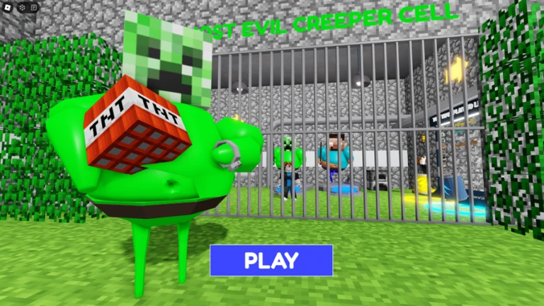 CORRIDA PRISIONAL DE CREEPER (Obby) - Roblox