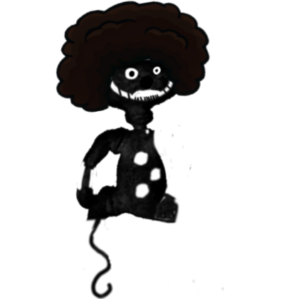Afrocity bear cursed walk2 Roblox decal