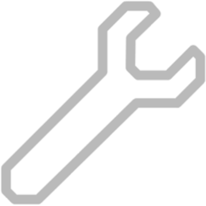 Transparent Wrench Roblox decal