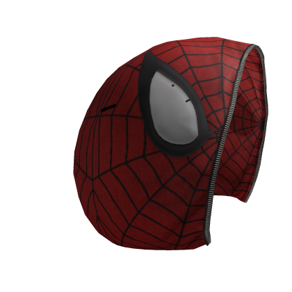 Red Unzipped Spider Eyes Hoodie