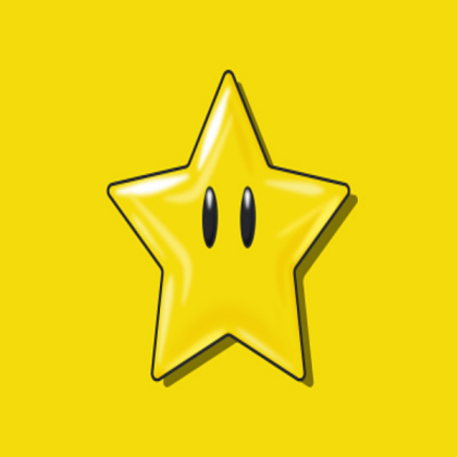 Star from mario Roblox decal
