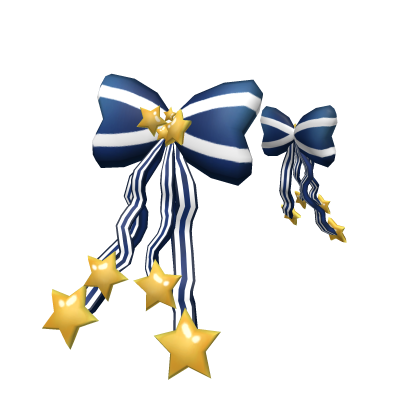 Starlight Double Hair Ribbon Roblox item