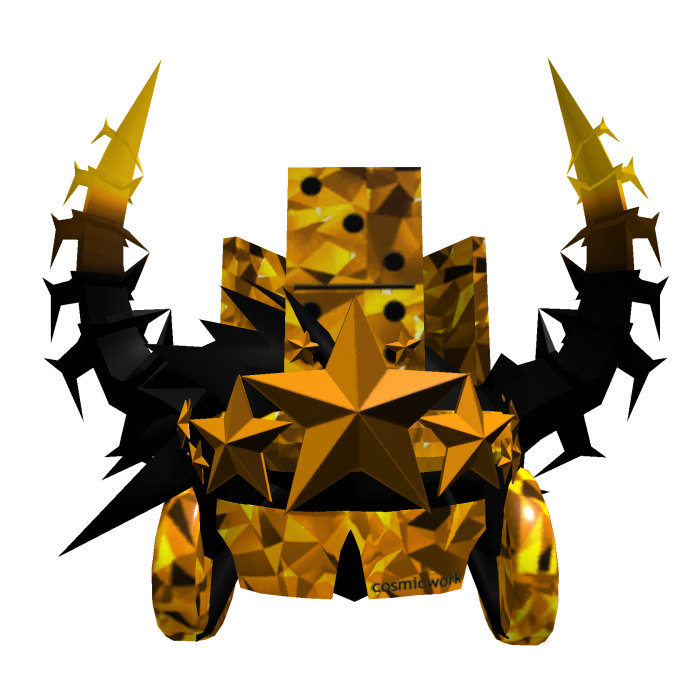 ⏳Limited] Sparkle Gold Crown Horns Clockwork