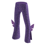 Cute butterfly lilac pants