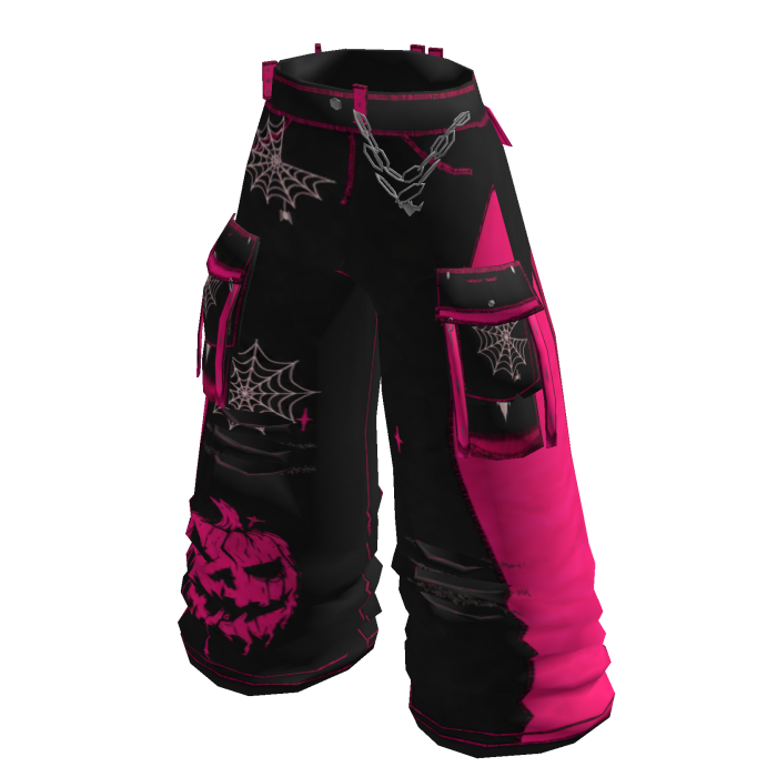 Y2K Pink Pumpkin Cargo