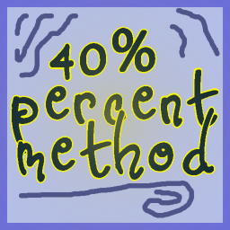 40% off item buyer