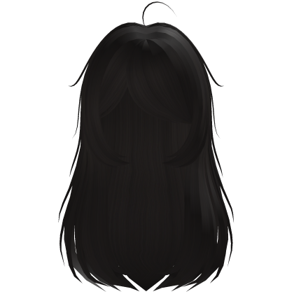 gothic moe long hair in dark brown