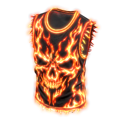 🔥 GLOWING Flameborn Vest EMISSIVE