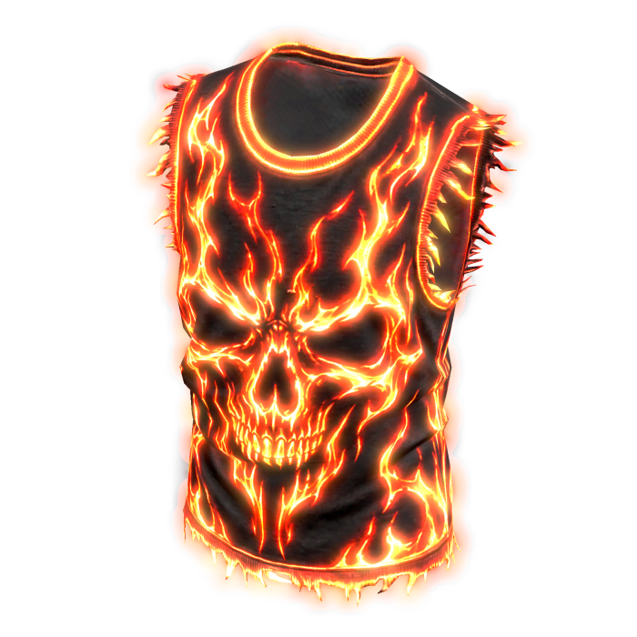 🔥 GLOWING Flameborn Vest EMISSIVE