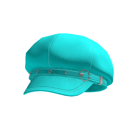 Goth Style Cyan Hat