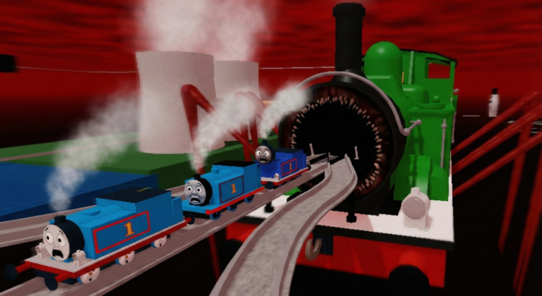 TWR vs sodor fallout, shed 17 cart ride screenshot 1