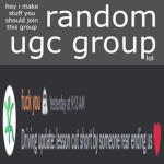 random ugc group lol