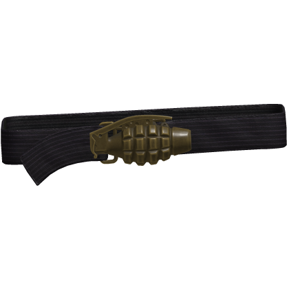 Y2k Grunge Grenade Belt Purple 1.0