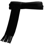 emo black winter scarf 1.0