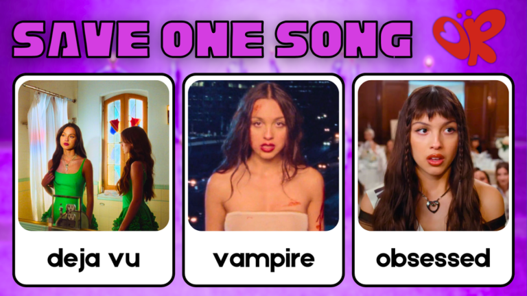 Save One Song: Olivia Rodrigo screenshot 1