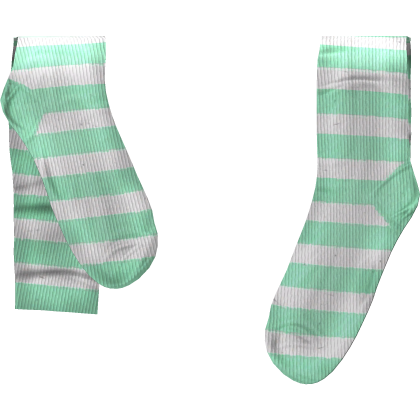 🐸 [blocky] white green y2k cute kawaii socks