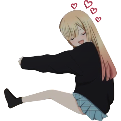 Marin Kitagawa Anime Waifu Hug