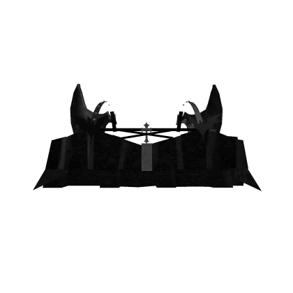 🦇 ⧽ Black Bat Top & Wings 