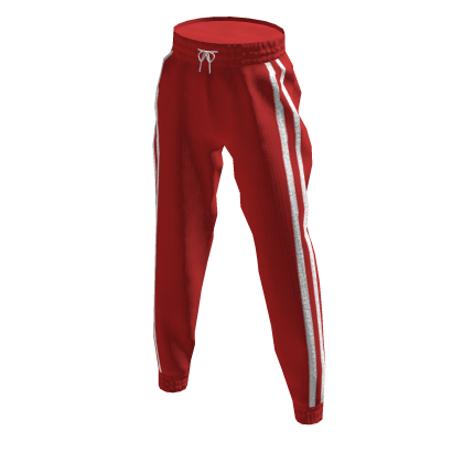 Sporty Sweatpants - Red thumbnail