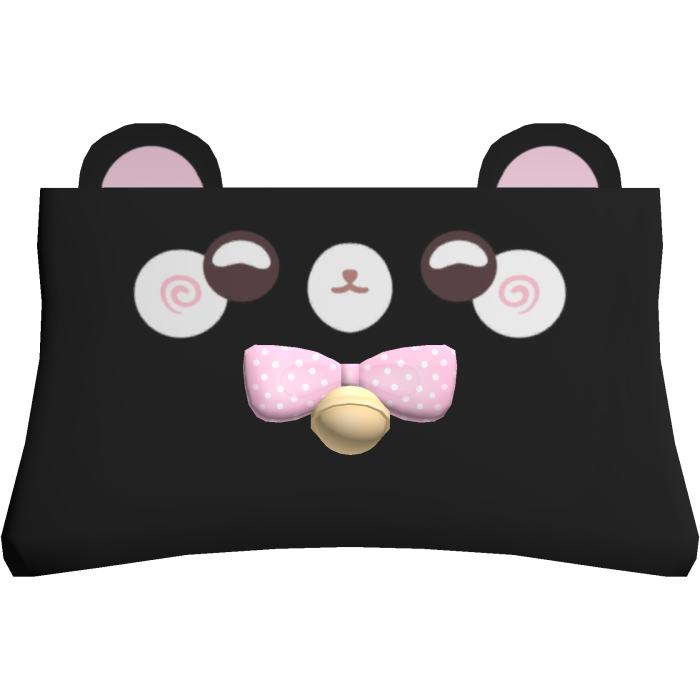🐾 aww, adorable bear black cozy top bell