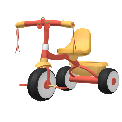 . ‿ ♡ cute apple jack pony bike ⊹ . ୨୧ Roblox item