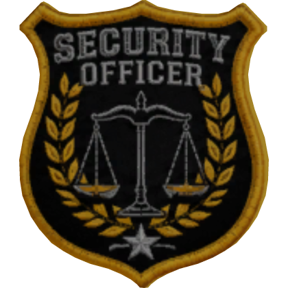 BLF™ Patch - Security Officer [RIGHT]