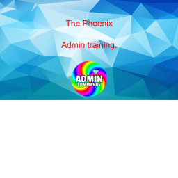 The Phoenix Admin training
