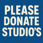 PLEASE DONATE STUDIO'S