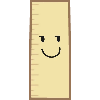 Ruler BFDI-E Costume | Roblox Item - Rolimon's