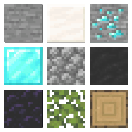 Minecraft most popular blocks (25)