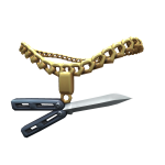 Golden Balisong Chain
