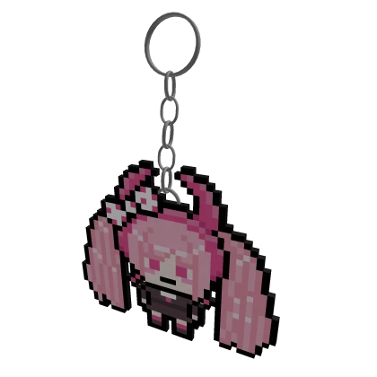 Adjustable Kotoko pixel keychain | Roblox Item - Rolimon's