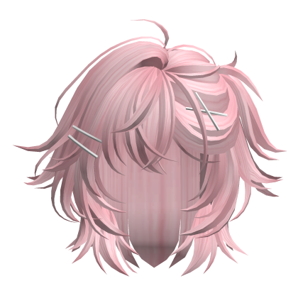 Pink Anime Bob w/ Side Ponytail thumbnail