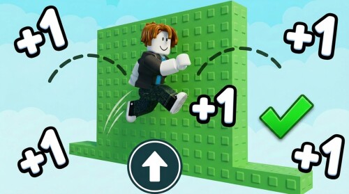 +1 Double Jump Obby Escape