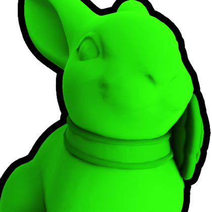 Toxic Giant Chocolate Bunny
