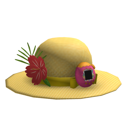 Tamagotchi Paradise(Tropics) Straw Hat thumbnail